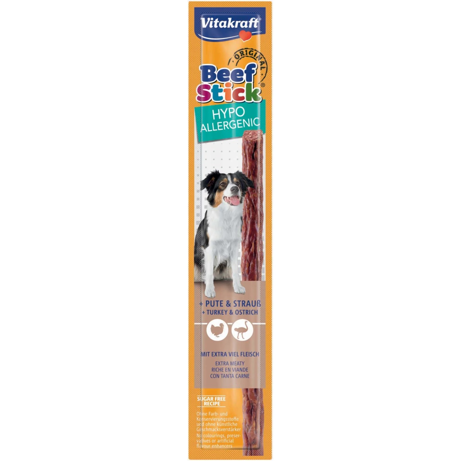 Vitakraft Mäsová pochúťka pre psov Beef Stick hypoalergénna, 12 g