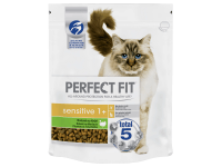 Perfect Fit Granule pre mačky Sensitive 1+ morčacie 750 g