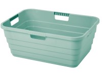 Tontarelli Kôš na čistú bielizeň MAYA zelená, 55 x 38 x 22 cm, 32 l Tontarelli Kôš na čistú bielizeň MAYA zelená, 55 x 38 x 22 cm, 32 l