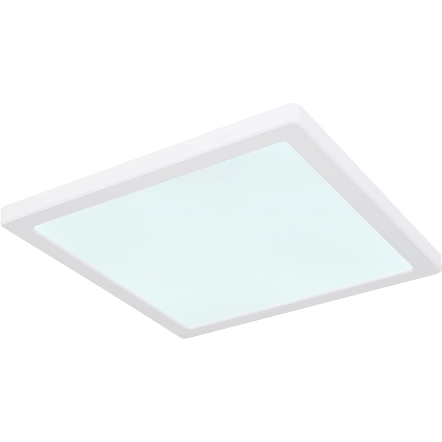 E-shop GLOBO LED svietidlo LASSE biela 24W 2500lm 3000/4000/6500K 291 x 291 x 17 mm