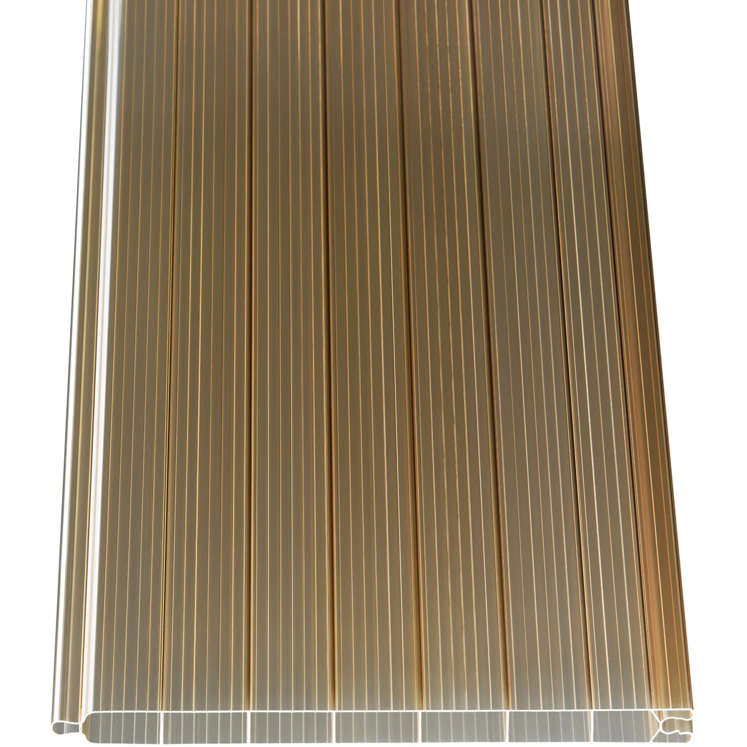 E-shop PVC panely s dutými komorami 200 x 20 x 1,6 cm bronzové