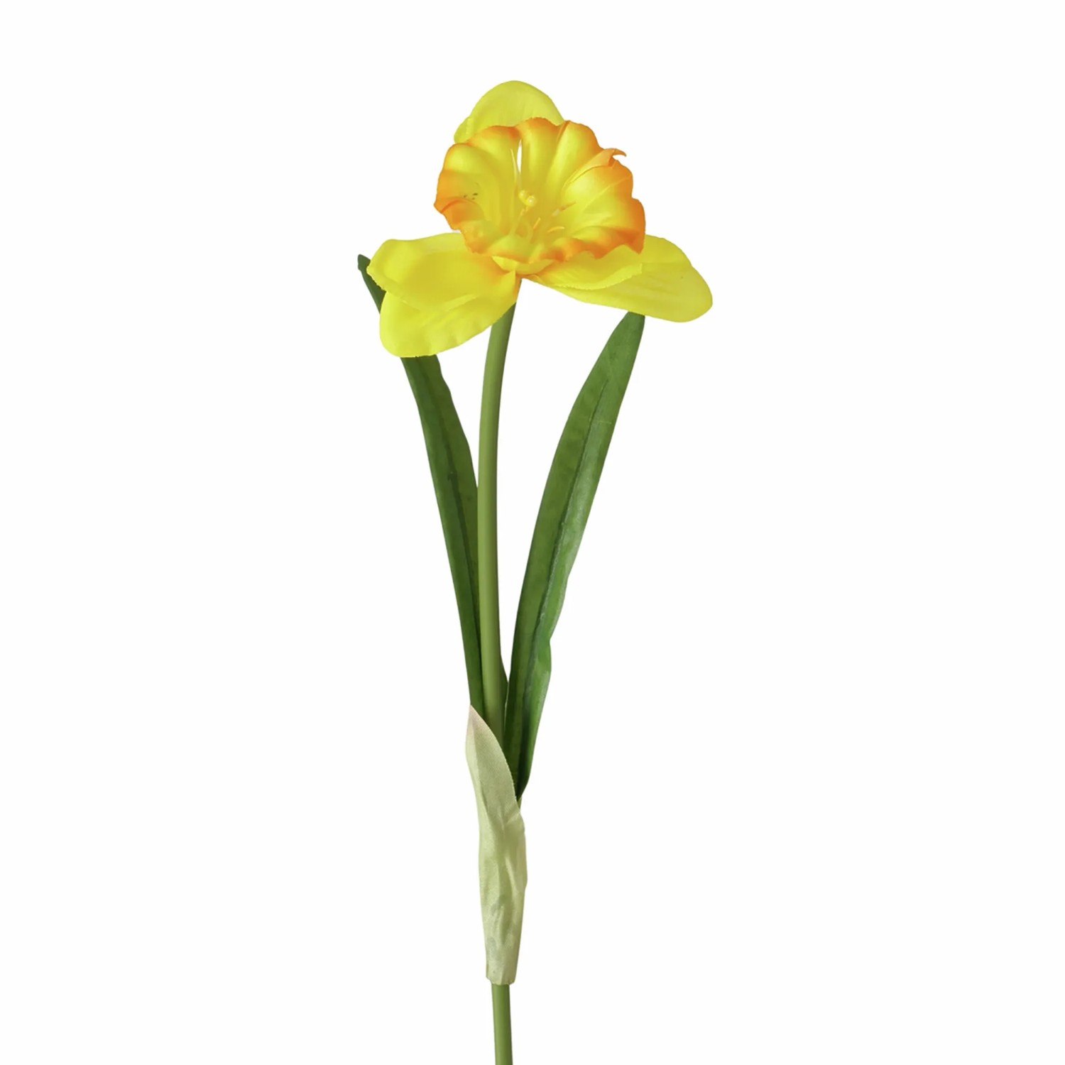 E-shop Boltze Umelá rastlina vetvička narcis žltý 3 x 9 x 40 cm, 1 ks