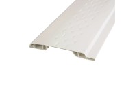 HOPA Ventilačný profil k plastovému obkladu, biely, 10 x 100 mm