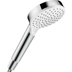 Ručná sprcha Hansgrohe Crometta, 1 prúd, biela/chróm, 9 l/min.
