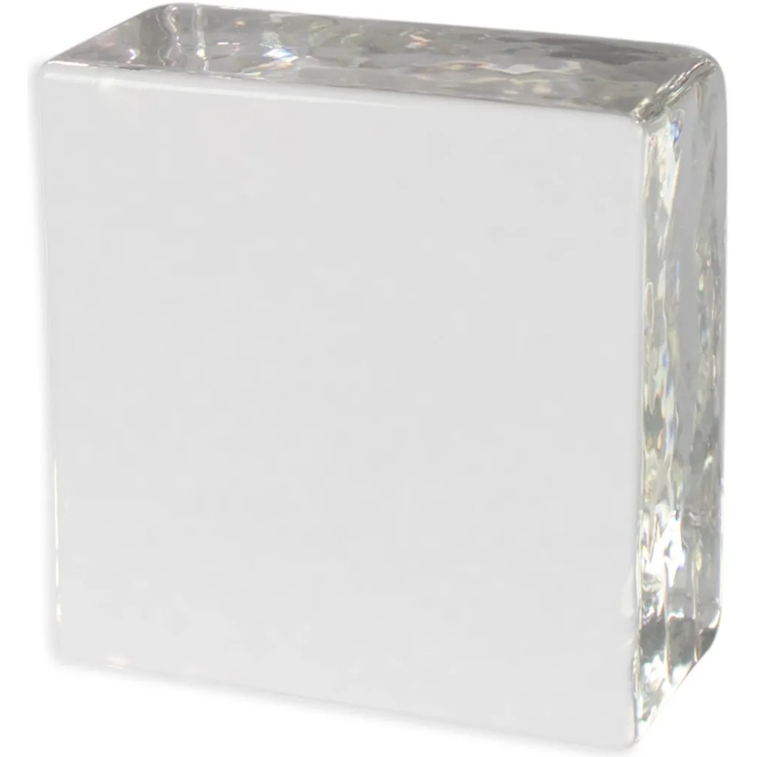 E-shop Fuchs Design Luxfera Crystal Collection lesklá/mlč. sklo, biela, 10 x 10 x 5 cm
