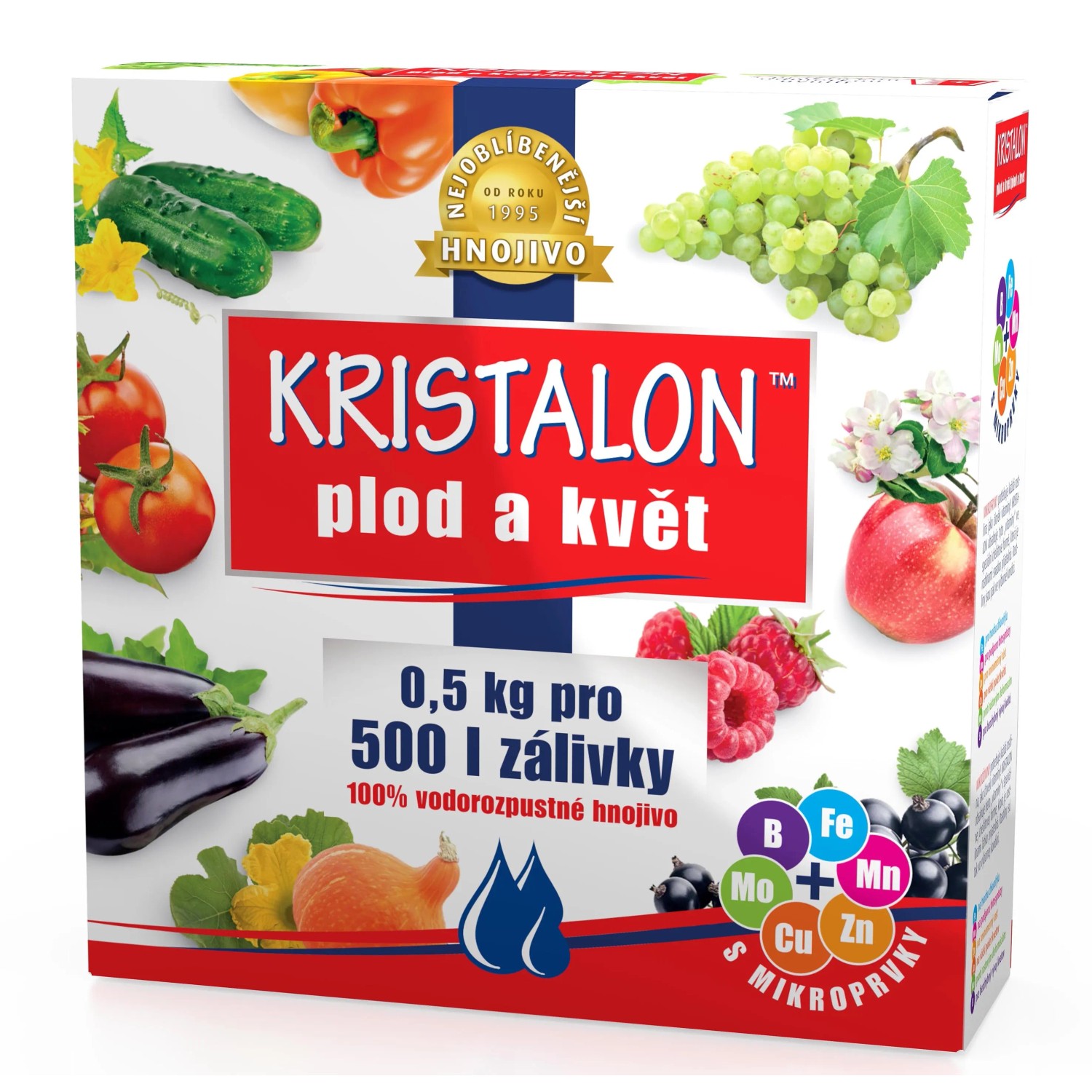 E-shop KRISTALON Kryštalické hnojivo Plod a kvet 0,5 kg