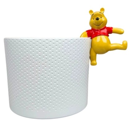 Disney Dekorácia na kvetináč Pot Buddy Medvedík Pú, 10 x 8 x 7 cm