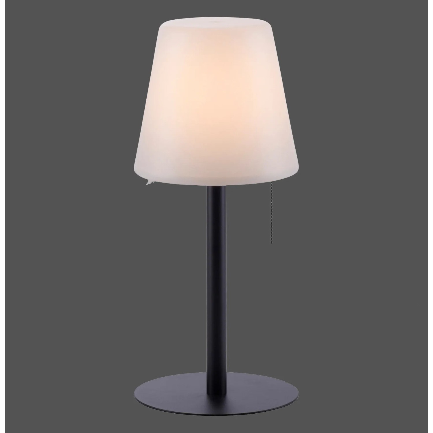 E-shop Just Light. Nabíjacia vonkajšia LED lampa Keno so zápichom, 3000K, pr.16,5x76 cm