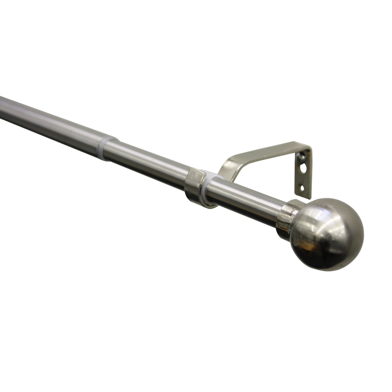 E-shop Gardinia Kompletná záclonová súprava, kov guľové koncovky 190-340 cm