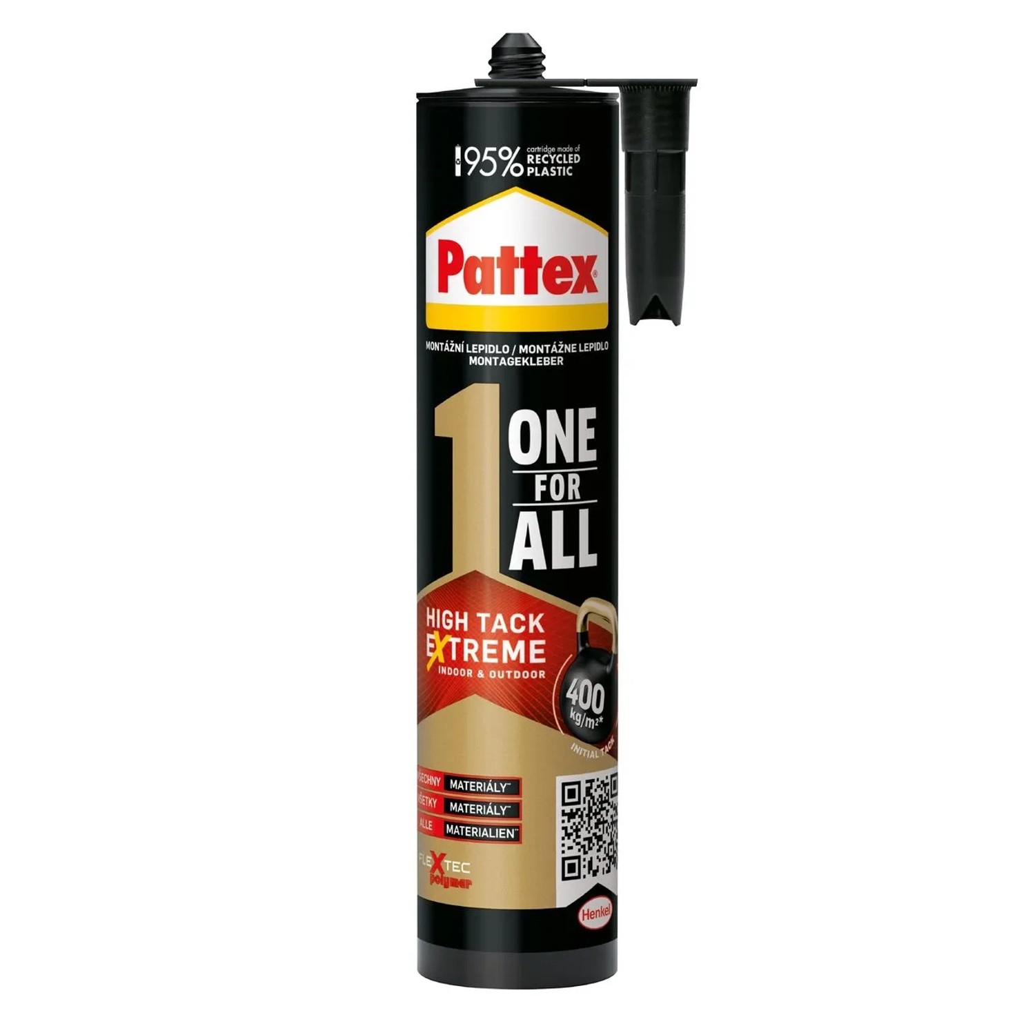 E-shop Pattex Montážne lepidlo ONE FOR ALL HIGH TACK biele 440 g