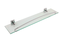 Novaservis Polička so zábradlím Metalia 12, chróm