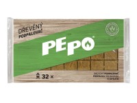 PE-PO Drevený podpaľovač, 32 podpaľov PE-PO Drevený podpaľovač, 32 podpaľov