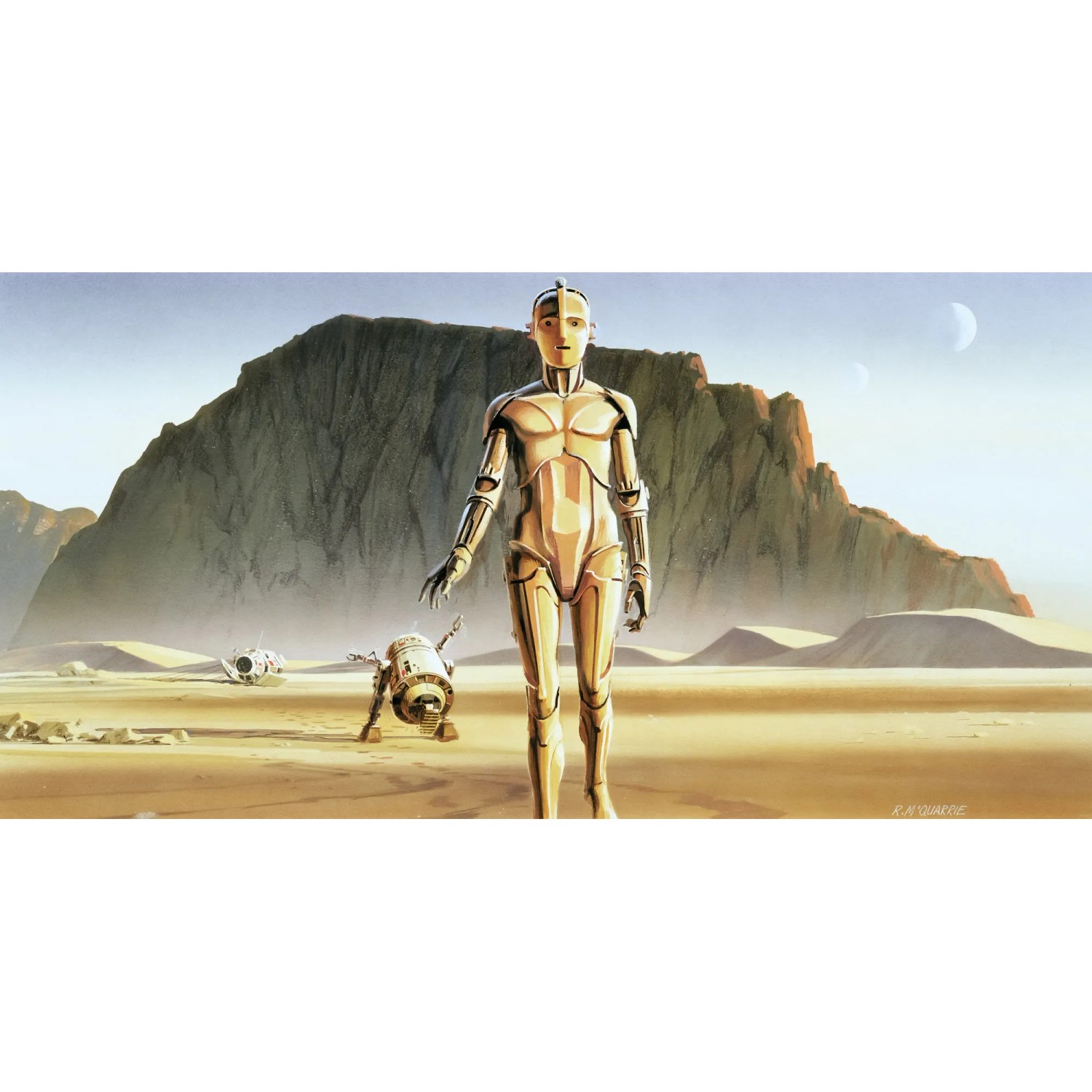 E-shop Komar Vliesová fototapeta Star Wars Classic RMQ Droids 500 x 250 cm