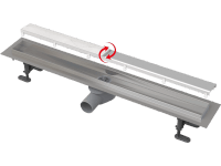 Alcadrain Podlahový žľab (Fit and Go) APZ13-DOUBLE9-650