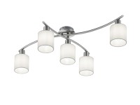 Trio Stropné svietidlo Garda matný nikel