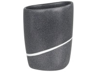 Spirella Pohár na čistenie zubov Etna plast kameň antracitový