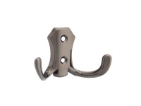 Walteco Vešiak Romana II, čierny nikel, 47 x 78 x 30 mm