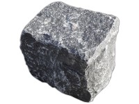Euro Stone Čadičová dlažobná kocka, štiepaná zo všetkých strán, čierna, 4 x 6 cm