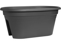 Ebertsankey Kvetináč na zábradlie Mediterran 50 x 30 cm antracitový