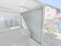 Ximax Bočná markíza pre hliníkovú pergolu Verona, biela, 300 cm