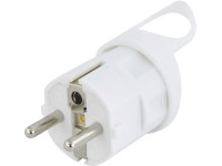 Emos Vidlica priama pre pohyblivý prívod biela