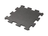 MAX3 Gumová dlažba FIT PUZZLE čierna 500 x 500 x 15 mm