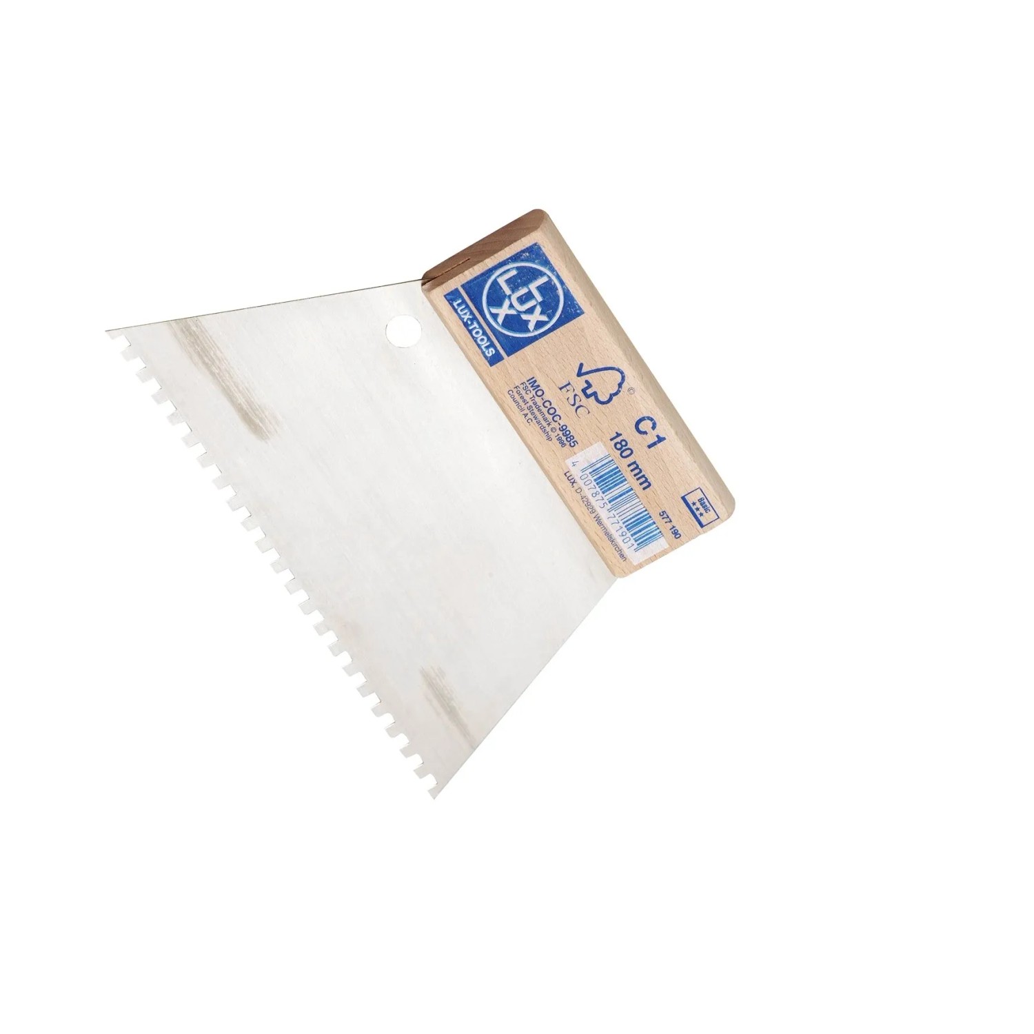 E-shop LUX-TOOLS Rozotieracia stierka na lepidlo 4 x 4 mm Classic