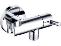 Nástenný ventil s držiakom sprchy chróm M1/2