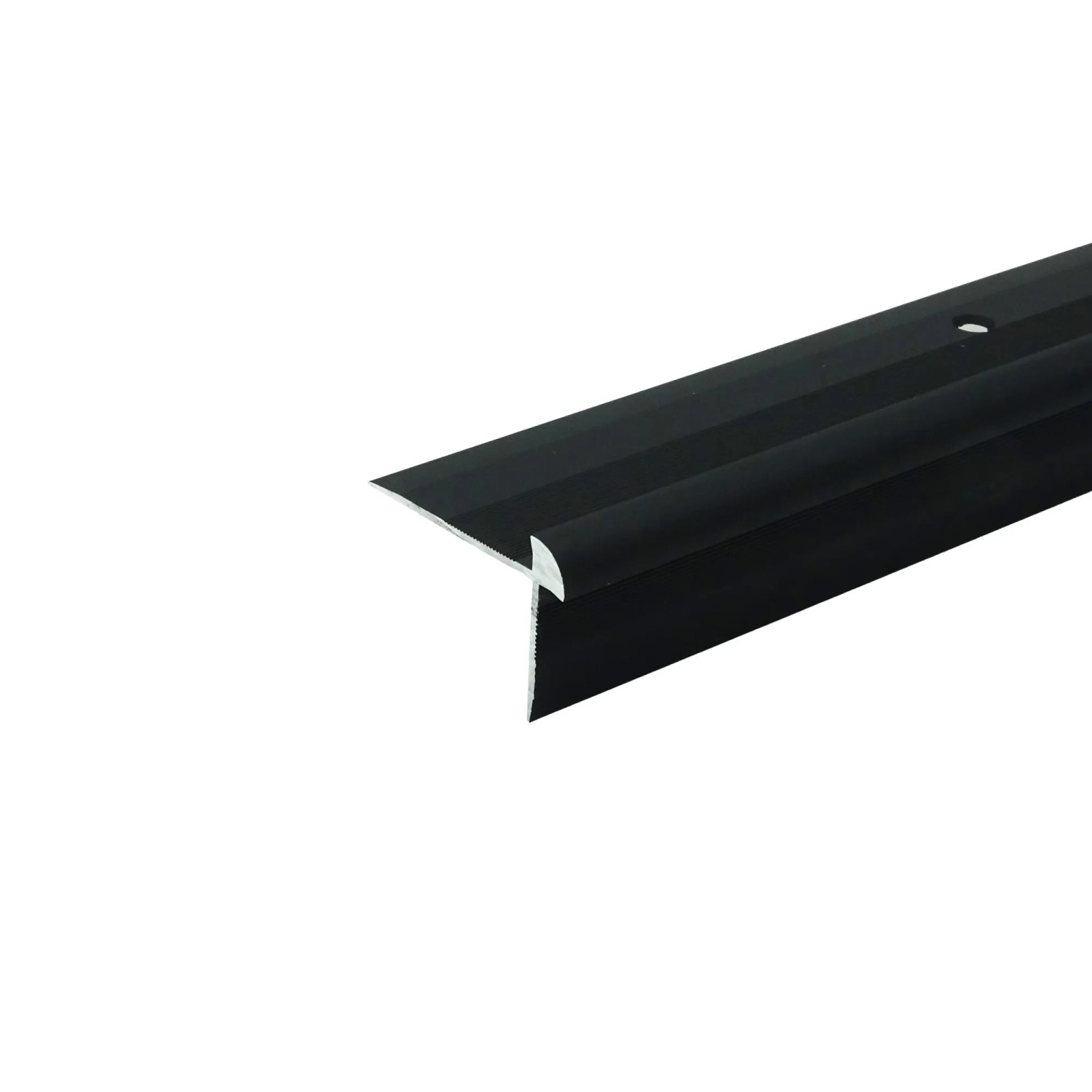 E-shop Döllken Schodová hrana pre vinylové podlahy 1144 čierna 1000 x 5,5 x 20 mm