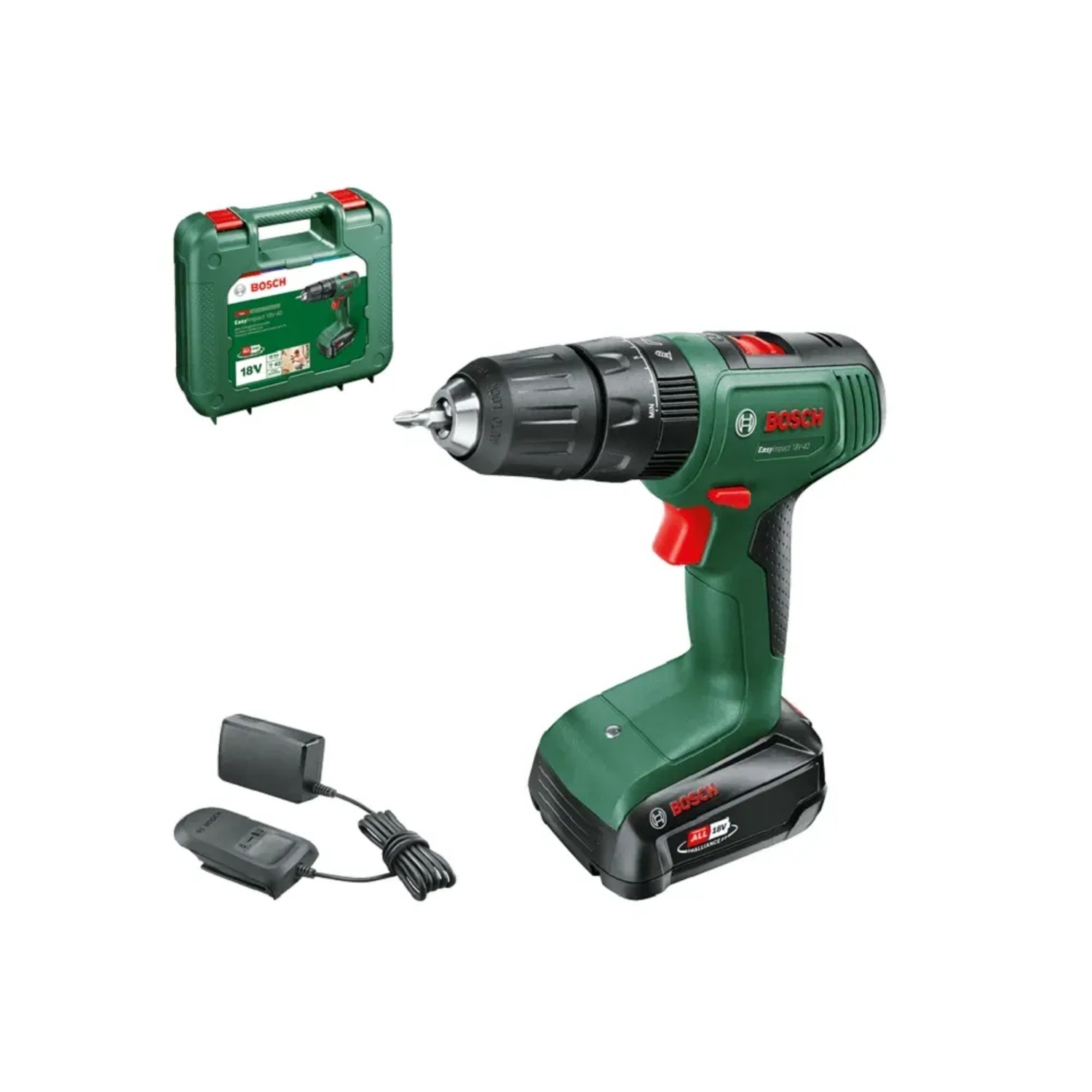 E-shop Bosch Aku príklepová vŕtačka EasyImpact 18V-40