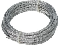Drôtené lano pozinkovaná oceľ, pr. 4 mm x 10 m