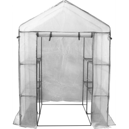 Fóliovník s regálmi 200 cm x 140 cm x 140 cm