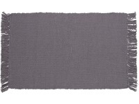 OBI Bavlnený koberec Uni tmavosivý 50 x 80 cm