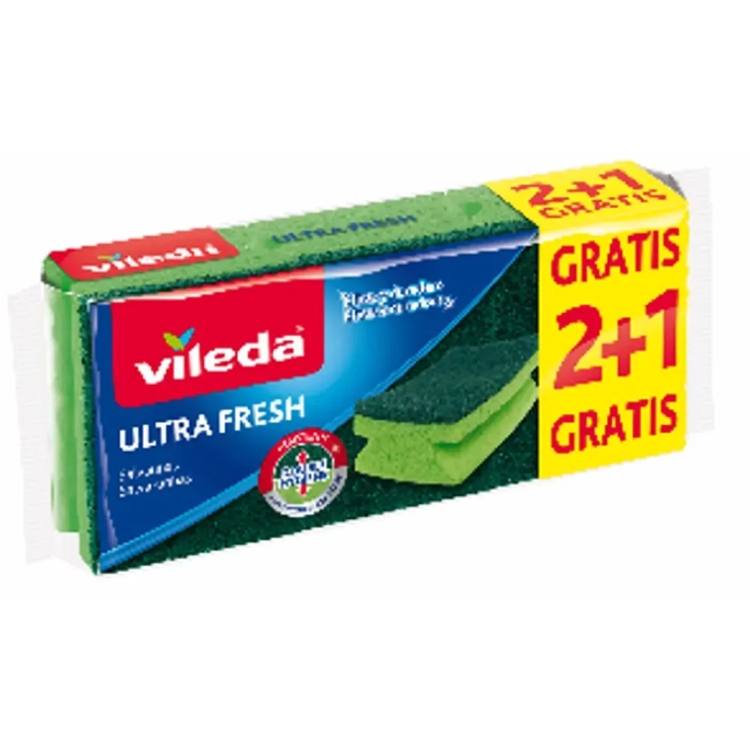 E-shop Vileda Vysoká hubka Ultra Fresh 2+1 ks