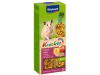 Vitakraft Krekry pre škrečky Kräcker ovocie a ovsené vločky, 2 ks