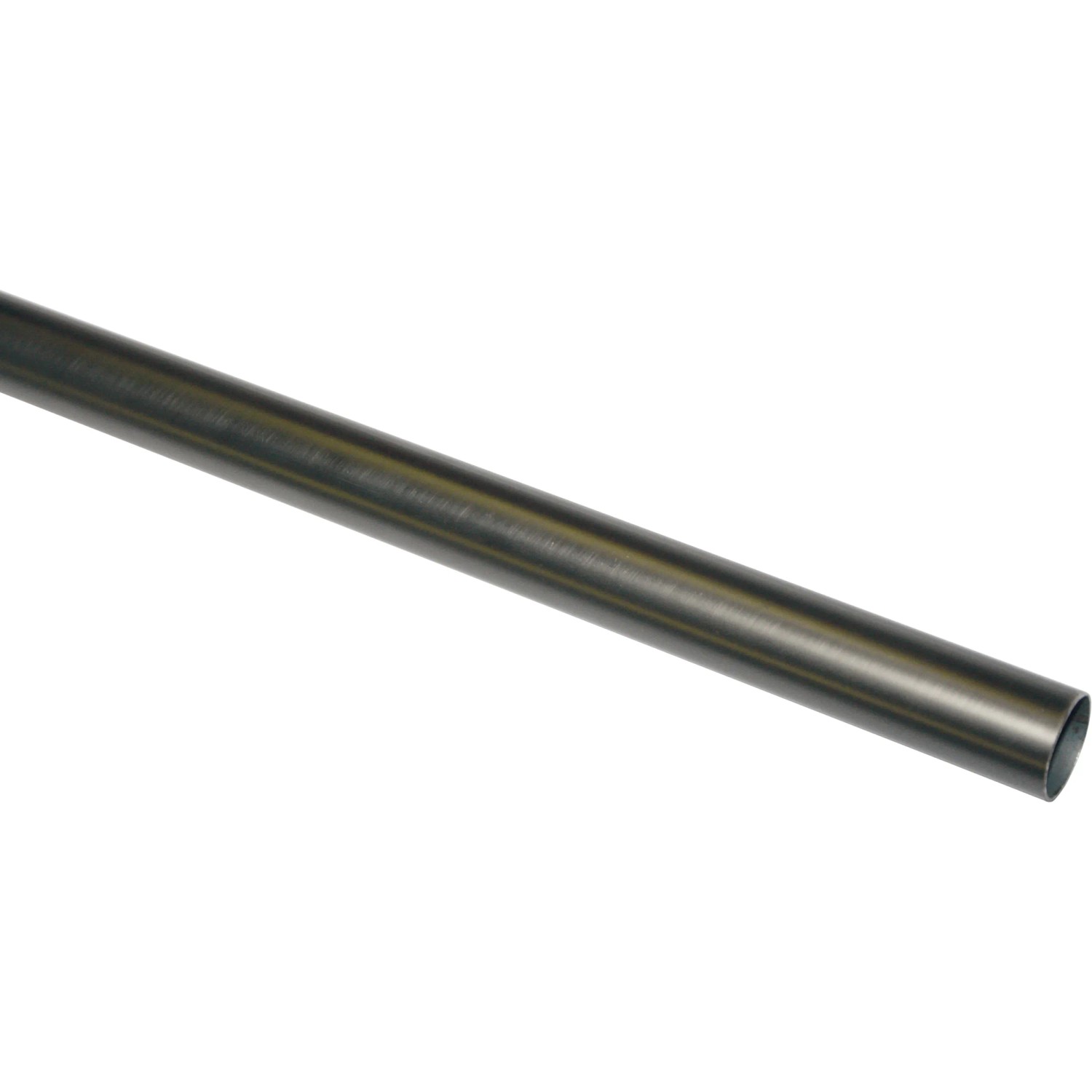 E-shop Gardinia Záclonová tyč Europa pr. 19 mm, strieborná 240 cm