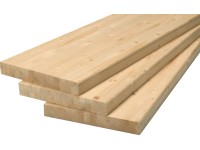 Rettenmeier Pracovná doska Standard, skos. hrany, smrek/jedľa, 200 x 60 x 4 cm