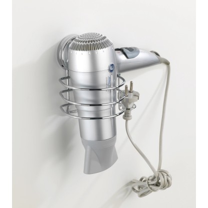 Wenko Držiak na sušič vlasov Static Loc Plus oceľ 14 x 13 x 11 cm chróm