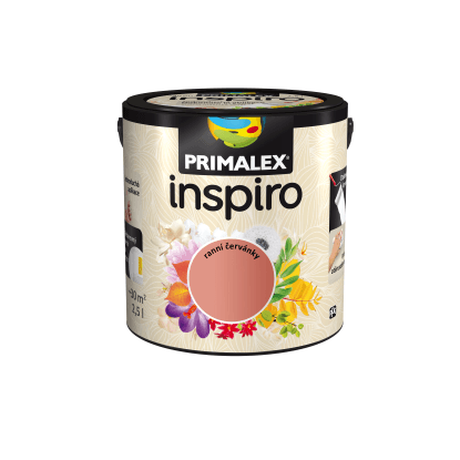 Primalex Farebný vnútorný maliarsky náter Inspiro ranné červánky 2,5 l