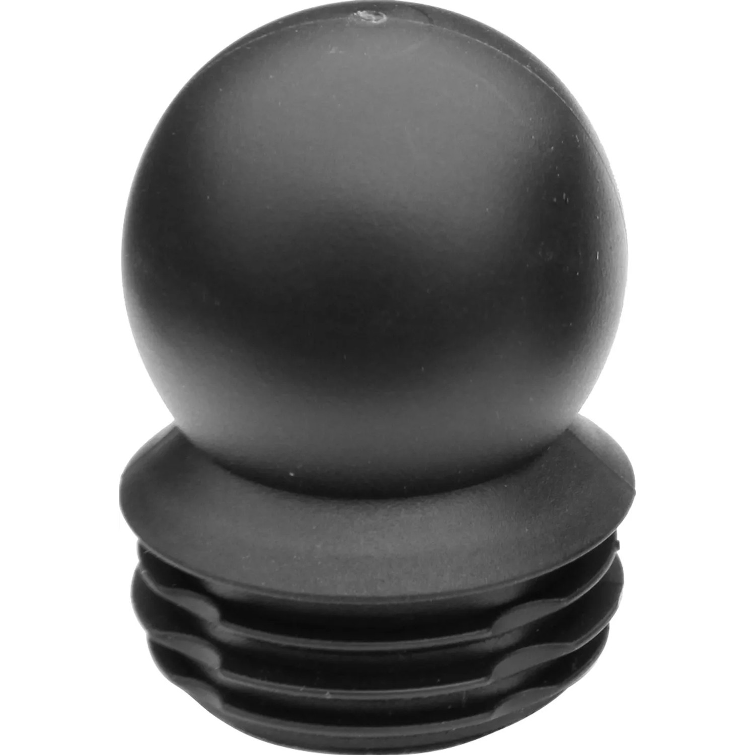 E-shop Plotové hlavice z plastu tmavočierne pre okrúhle stĺpiky priemer 34 mm