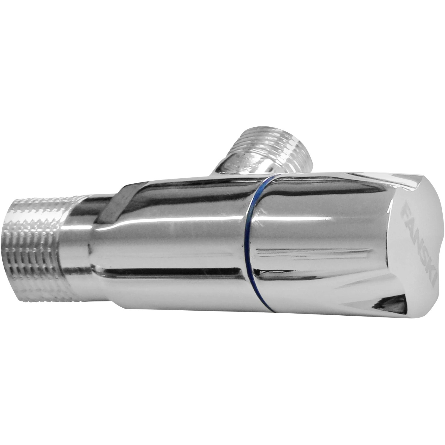 E-shop Fanski Rohový dizajnový ventil AP004M 1/2" x 3/8" modrý