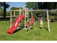 Maone Drevené detské ihrisko MATOUS, bez šmykľavky, 215 x 206 cm