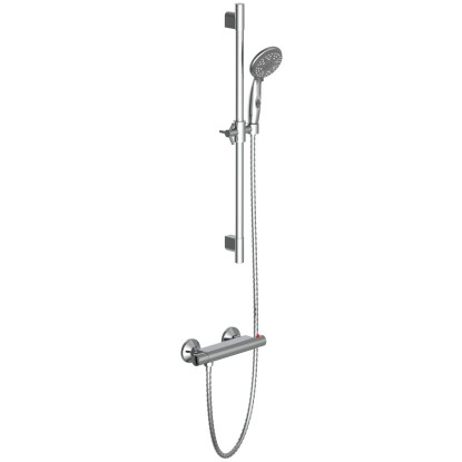 Aqua2Save Súprava so sprchovou tyčou a termostatickou batériou chróm