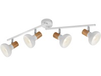 REALITY Bodové svietidlo LATIKA biele matné 4 x E14 max. 10 W, 71 x 18 x 13 cm