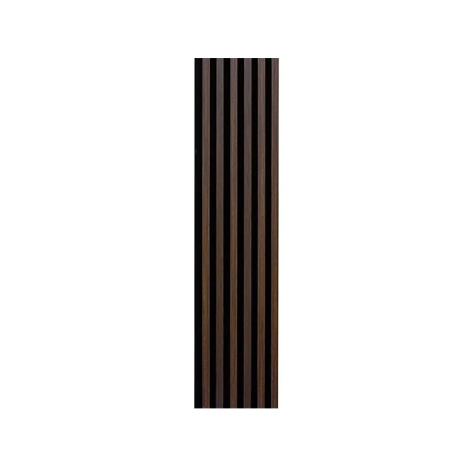 E-shop EGIBI Akustický panel čierna plsť / dub tmavý 270 x 30 cm