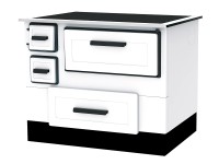 Alfa Plam Kuchynský sporák na tuhé palivá Alfa 55 pravý