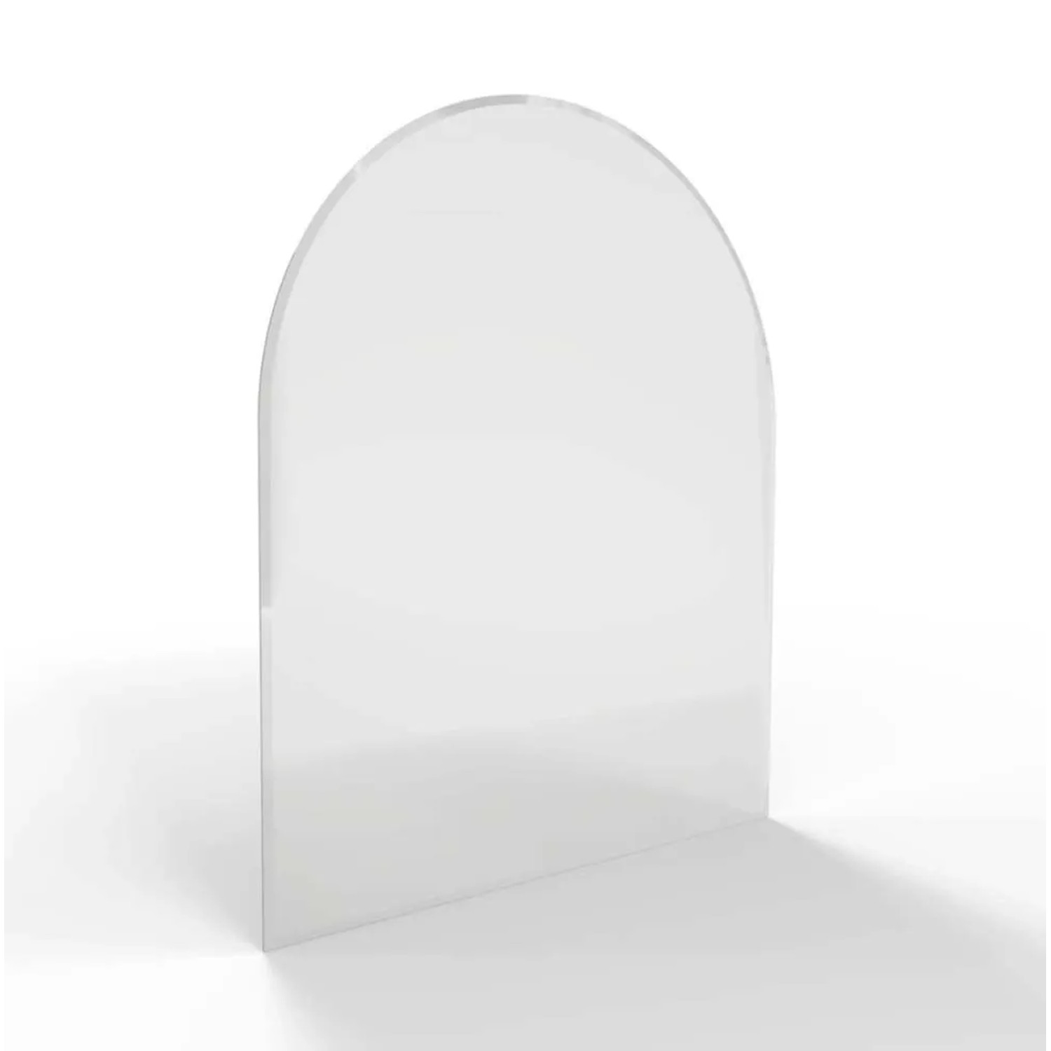 E-shop HS Flamingo Sklo pod kachle oblúk R500, číre, 1000 x 1200 x 6 mm