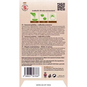 GardenSeed Premium Semienka na klíčky Reďkovka a šošovica