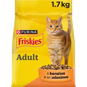 Friskies Adult Granule pre mačky kura a zelenina 1,7 kg