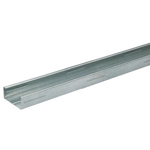 Knauf stropný profil CD 27x60x3100 mm pre zavesené stropy, strieborný.